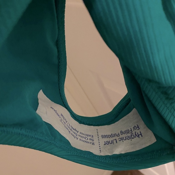 Time and Tru Women's Plus Plunge X Back One Piece Swimsuit, Size XL (16-18) - Picture 2 of 7